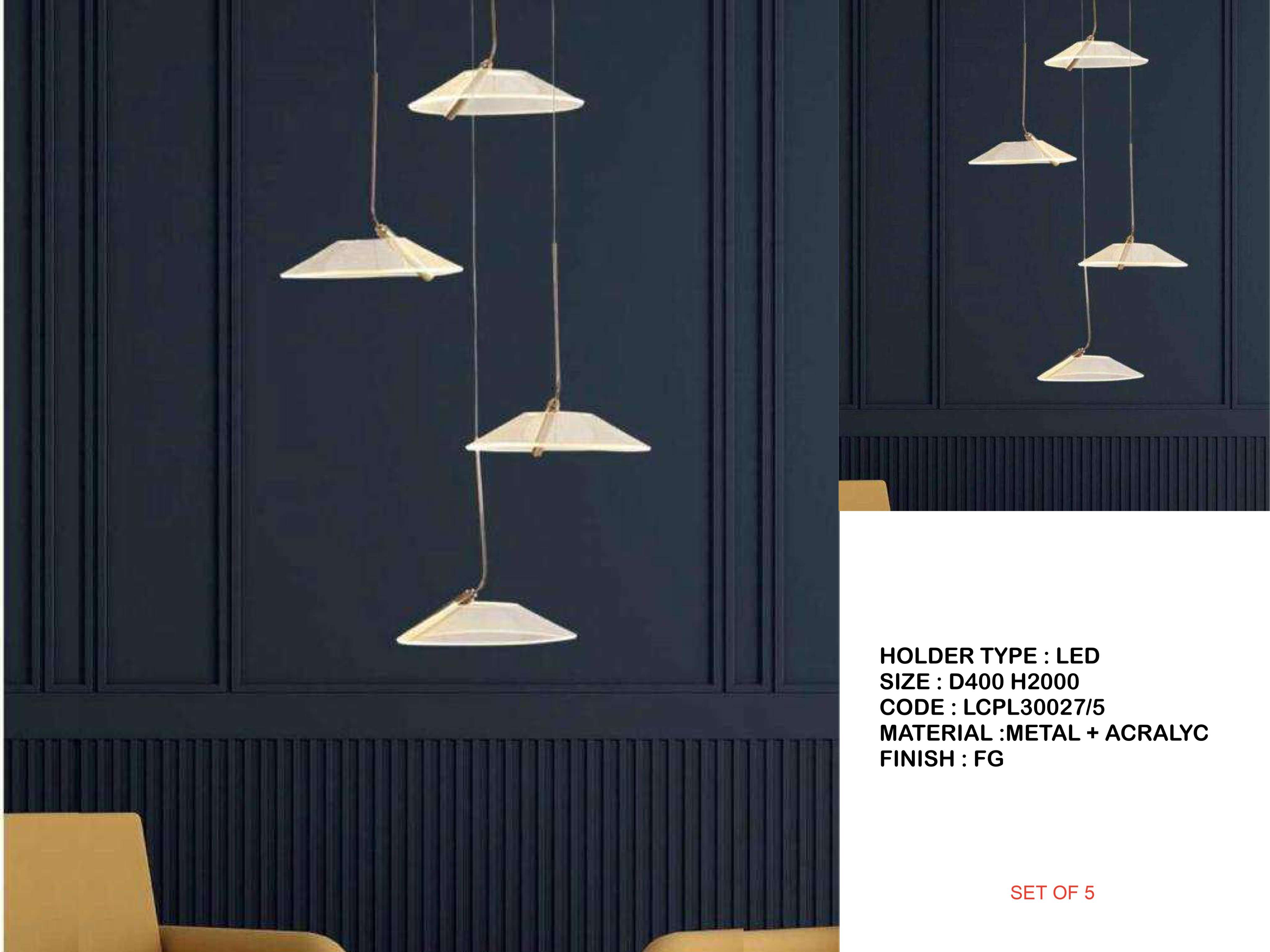 Beyond Lights - Metal Pendant Light- LCHL